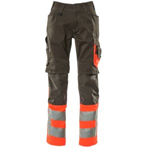 MASCOT® Bukser med knlommer Mrk Antracit/Hi-Vis Rd 15679-860-18222