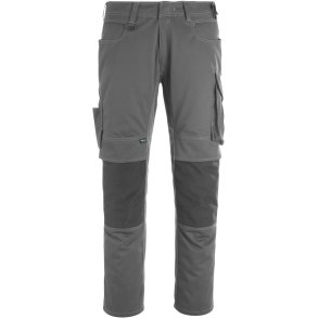 MASCOT® Bukser med knlommer Mrk Antracit/Sort 12179-203-1809