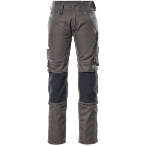MASCOT® Bukser med knlommer Mrk Antracit/Sort 12679-442-1809