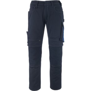 MASCOT® Bukser med knlommer Mrk Marine/Kobolt 12179-203-01011