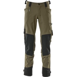 MASCOT® Bukser med knlommer Mosgrn 17079-311-33