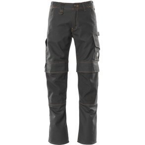 MASCOT® Bukser med knlommer Sort 11279-010-09