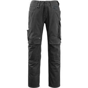 MASCOT® Bukser med knlommer Sort 12479-203-09