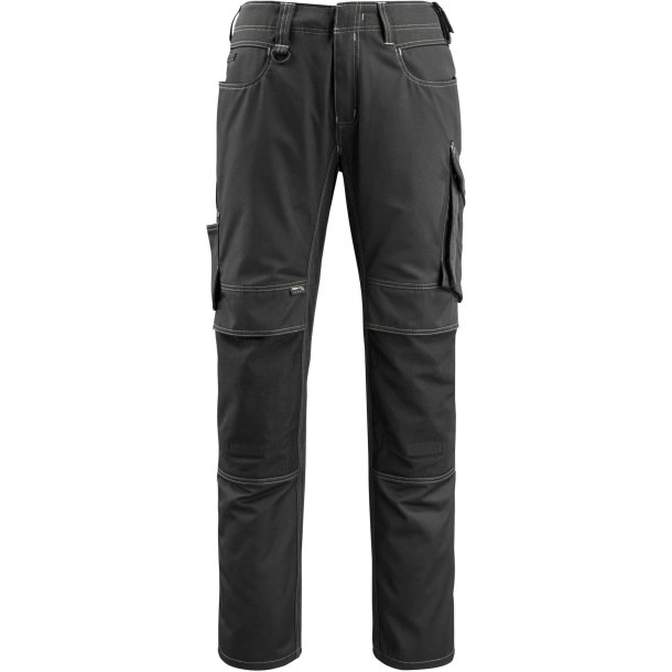 MASCOT&reg; Bukser med knlommer Sort 12779-442-09