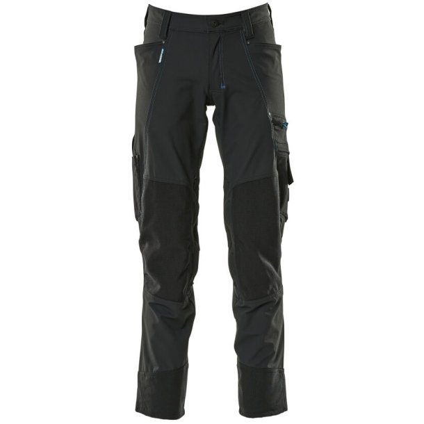 MASCOT&reg; Bukser med knlommer Sort 17179-311-09