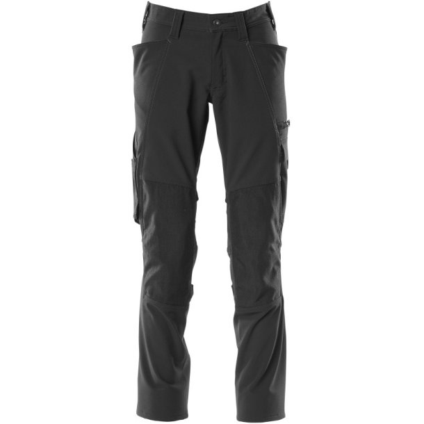MASCOT&reg; Bukser med knlommer Sort 18079-511-09