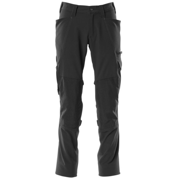 MASCOT&reg; Bukser med knlommer Sort 18179-511-09