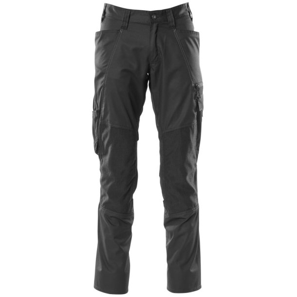 MASCOT&reg; Bukser med knlommer Sort 18379-230-09