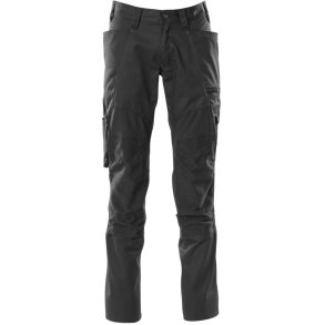 MASCOT® Bukser med knlommer Sort 18579-442-09