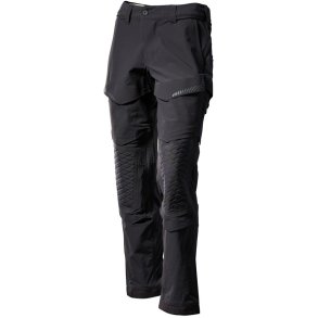 MASCOT® Bukser med knlommer Sort 22279-605-09