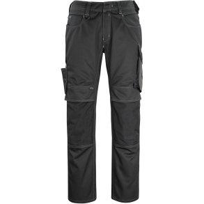 MASCOT® Bukser med knlommer Sort/Mrk Antracit 12179-203-0918
