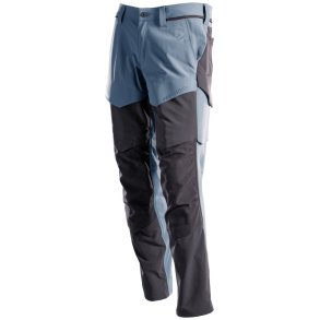 MASCOT® Bukser med knlommer Stenbl/Mrk Marine 22379-311-85010