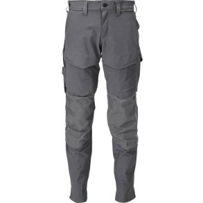 MASCOT® Bukser med knlommer Stengr 22378-311-89