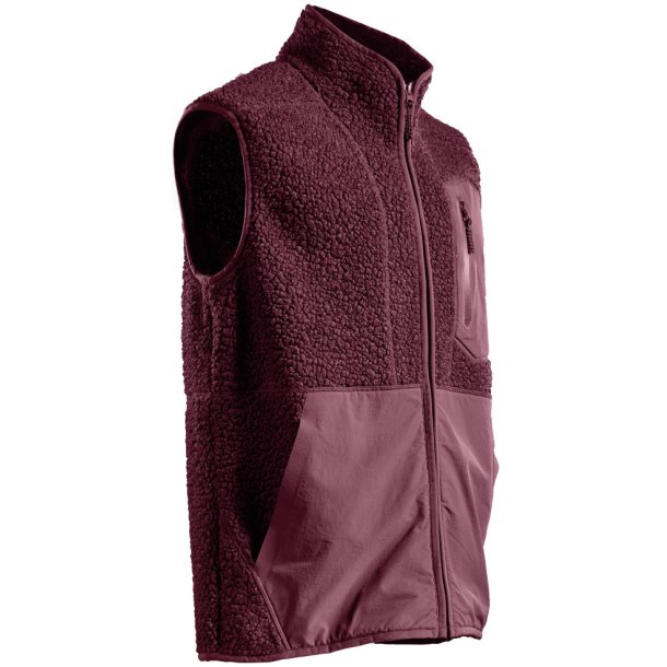 MASCOT Fiberpels vest med lyns Bordeaux 22465-682-22