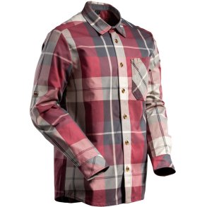 MASCOT® Flannel skjorte Bordeaux Ternet 22904-446-299