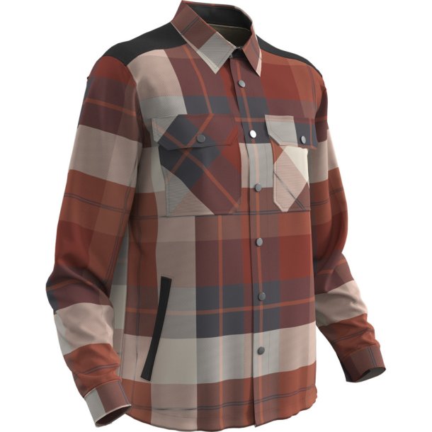 MASCOT Flannel skjorte med fiberpelsfr Efterrsrd Ternet 23104-446-298