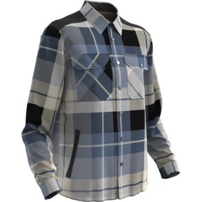 MASCOT® Flannel skjorte med fiberpelsfór Mrk Marine Ternet 23104-446-199