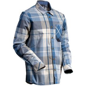 MASCOT® Flannel skjorte Mrk Marine Ternet 22904-446-199