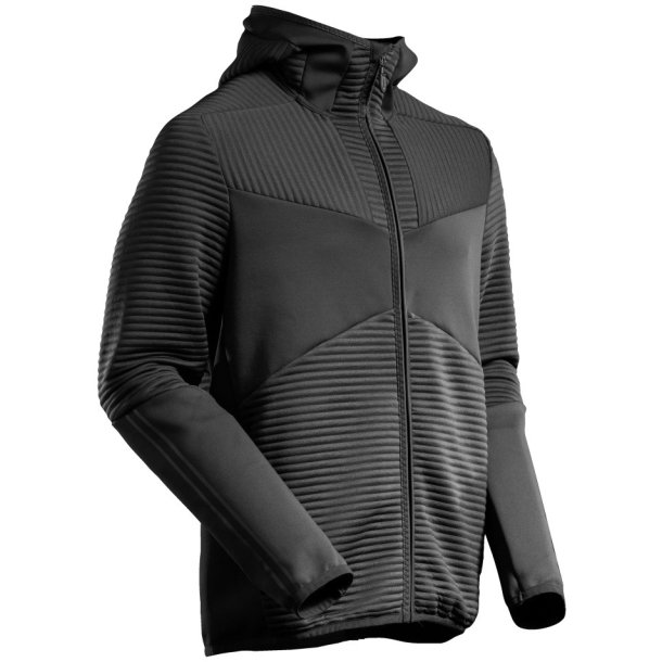 MASCOT&reg; Fleece httetrje med lynls Sort 22603-681-09
