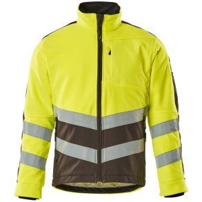 MASCOT® Fleecejakke Hi-Vis Gul/Mrk Antracit 15503-259-1718
