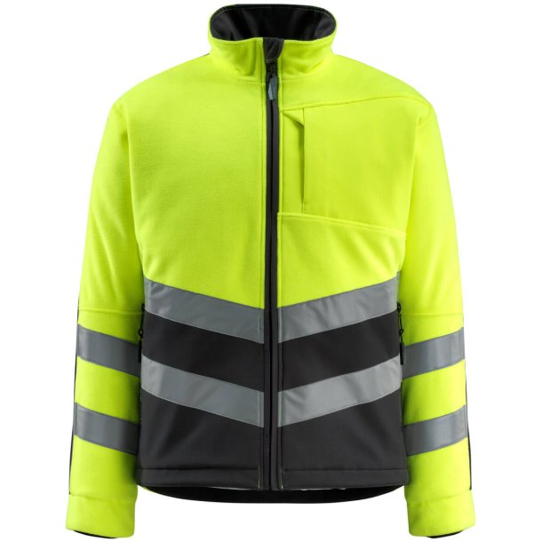 MASCOT&reg; Fleecejakke Hi-Vis Gul/Sort 15503-259-1709