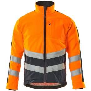 MASCOT® Fleecejakke Hi-Vis Orange/Mrk Marine 15503-259-14010