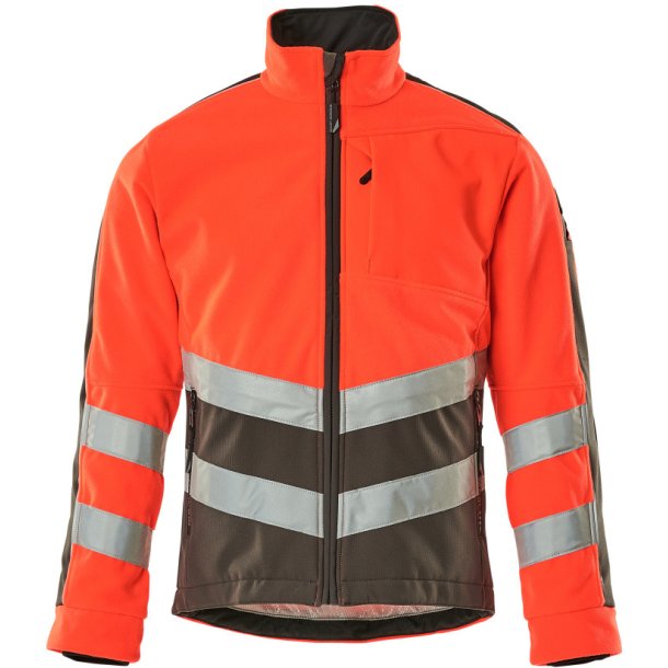 MASCOT Fleecejakke Hi-Vis Rd/Mrk Antracit 15503-259-22218