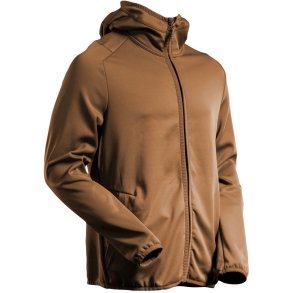 MASCOT® Fleecetrje med htte Nddebrun 22586-608-54