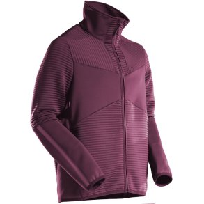 MASCOT® Fleecetrje med lynls Bordeaux 22503-681-22