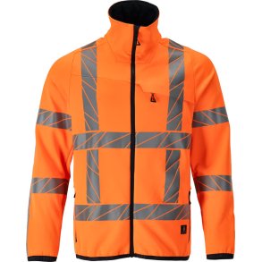 MASCOT® Fleecetrje med lynls Hi-Vis Orange 24103-315-14