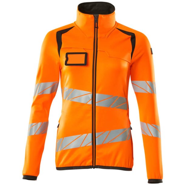 MASCOT Fleecetrje med lynls Hi-Vis Orange/Mrk Antracit 19153-315-1418