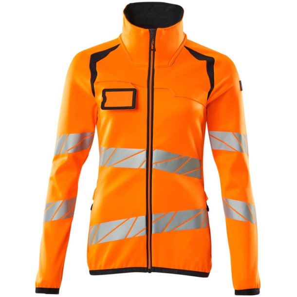 MASCOT Fleecetrje med lynls Hi-Vis Orange/Mrk Marine 19153-315-14010