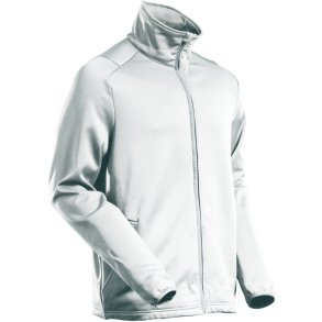MASCOT® Fleecetrje med lynls Hvid 22585-608-06