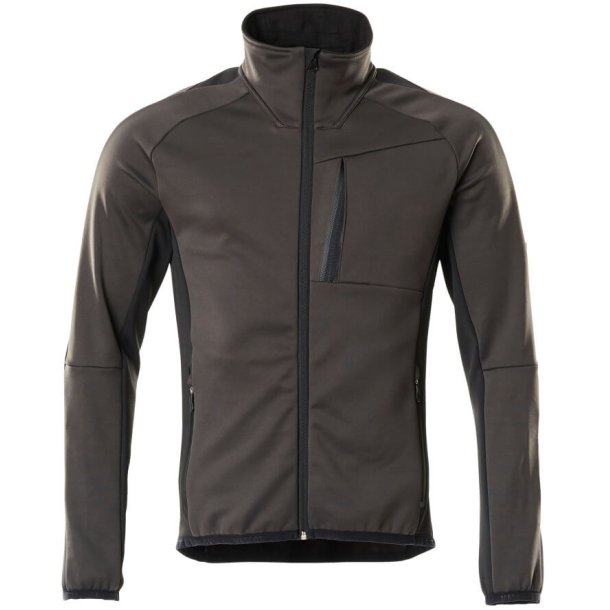 MASCOT&reg; Fleecetrje med lynls Mrk Antracit/Sort 18603-316-1809