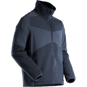 MASCOT® Fleecetrje med lynls og fór Mrk Marine 22105-681-010