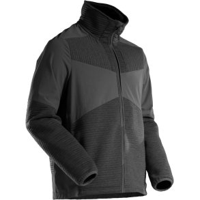 MASCOT® Fleecetrje med lynls og fór Sort 22105-681-09