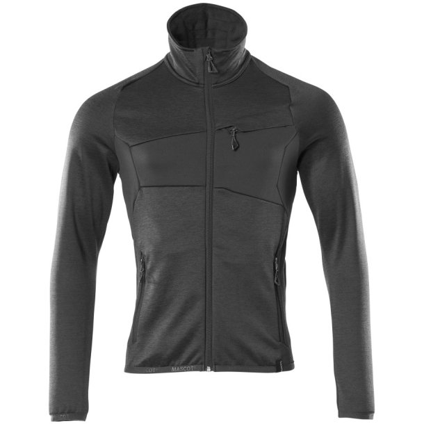 MASCOT&reg; Fleecetrje med lynls Sort 18103-316-09