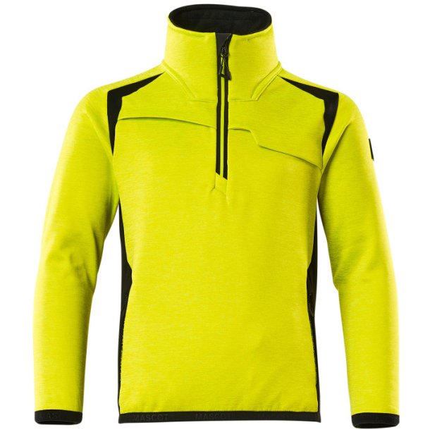 MASCOT&reg; Fleecetrje til brn Hi-Vis Gul/Sort 19903-316-1709