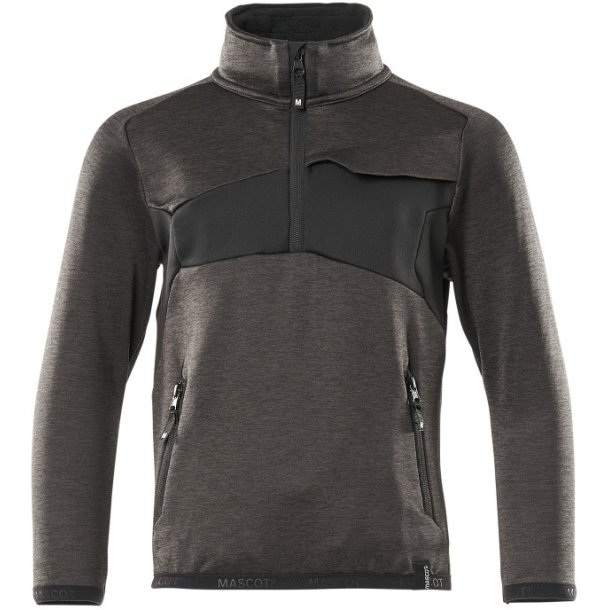 MASCOT&reg; Fleecetrje til brn Mrk Antracit/Sort 18903-316-1809