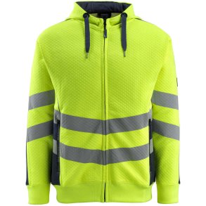 MASCOT® Httetrje med lynls Hi-Vis Gul/Mrk Marine 50138-932-17010