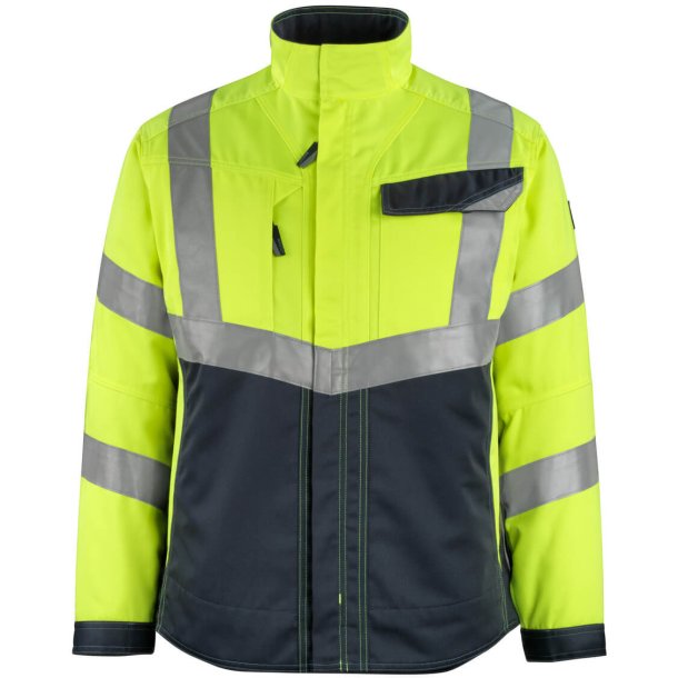 MASCOT&reg; Jakke Hi-Vis Gul/Mrk Marine 15509-860-17010