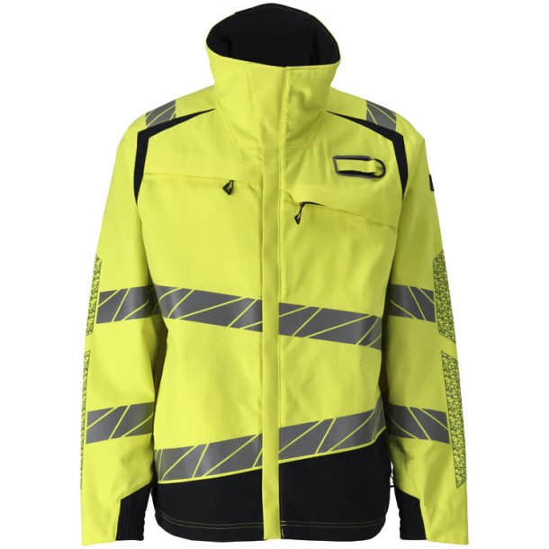 MASCOT&reg; Jakke Hi-Vis Gul/Mrk Marine 21309-281-17010