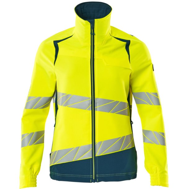 MASCOT&reg; Jakke Hi-Vis Gul/Mrk Petroleum 19008-511-1744