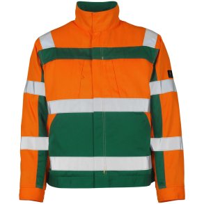 MASCOT® Jakke Hi-Vis Orange/Grn 07109-860-1403