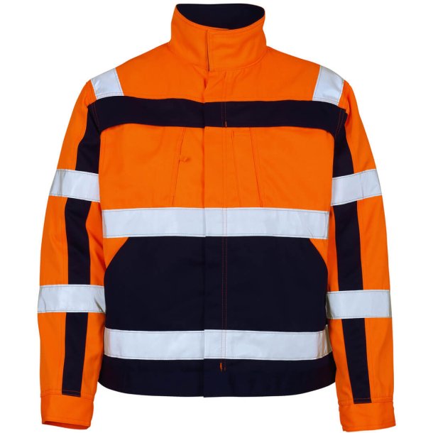 MASCOT&reg; Jakke Hi-Vis Orange/Marine 07109-860-141