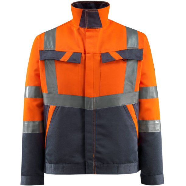 MASCOT&reg; Jakke Hi-Vis Orange/Mrk Marine 15909-948-14010