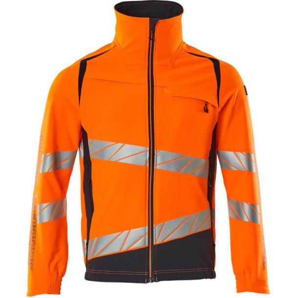 MASCOT&reg; Jakke Hi-Vis Orange/Mrk Marine 19009-511-14010