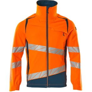MASCOT® Jakke Hi-Vis Orange/Mrk Petroleum 19009-511-1444