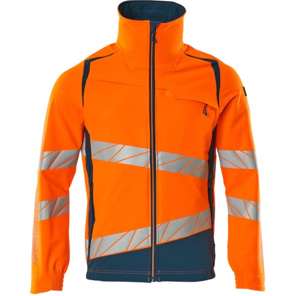 MASCOT&reg; Jakke Hi-Vis Orange/Mrk Petroleum 19009-511-1444