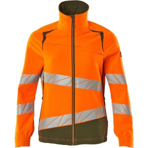 MASCOT® Jakke Hi-Vis Orange/Mosgrn 19008-511-1433